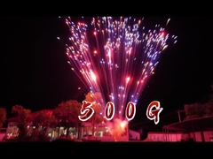 الألعاب النارية الفن الصيني المصنع 1.2 بوصة 24 طلقة الكعكة الألعاب النارية للاحتفال