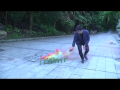 60S أنبوب دخان ملون ، حفلة زفاف نهارية