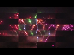 تحية الألعاب النارية الصينية المخصصة كعكة العرض الألعاب النارية 200 طلقة