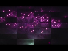 ليويانغ كعكة الماندرين الطائرات النارية 208 طلقة عرض احترافي الألعاب النارية 1.3 غرام