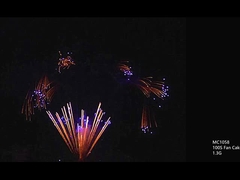 CE 100 150 300 500 600 1000 طلقات احترافية كعكة الألعاب النارية قابلة للتخصيص