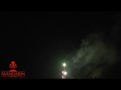 فوتشي دأرتفيشيو الماندرين الألعاب النارية فوكس دأرتفيشيو 100 طلقة الألعاب النارية كعكة شكل إكس فيو