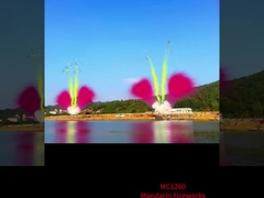 مصنع صيني ألعاب نارية ليوم الكعكة ألعاب نارية دخان ملون