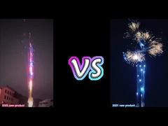 130 طلقة كعكة عيد الميلاد المستهلكات الألعاب النارية في الهواء الطلق