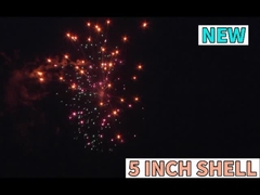 ليويانغ الطراز المضخم الصيني الألعاب النارية في الهواء الطلق 5 بوصة الألعاب النارية قذيفة