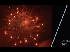 الماندرين 2021 جديد 16 طلقة 200 غرام كعكة ألعاب نارية للحفل