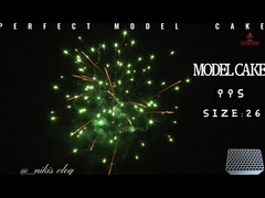 الماندرين 99 طلقة كعكة مستهلك ملونة ألعاب نارية للإحتفال