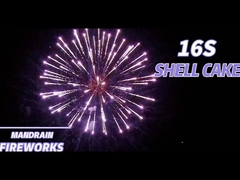 ليويانغ الماندرين 16 طلقة كعكة المستهلكات الألعاب النارية للزفاف