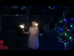 170 ملم منخفضة الدخان 7 بوصة الخيزران العصا الذهبية