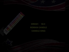 5 طلقات نارية شمعة رومانية