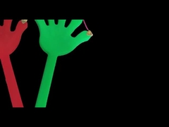 ألعاب ألعاب صينية ألعاب نارية مصابيح نارية على شكل كف يدوي للأطفال