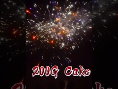 المصنع الصيني بالجملة 200G 16 طلقات شكل المروحة كعكة المستهلك الألعاب النارية الطراز المخصص Liuyang الألعاب النارية