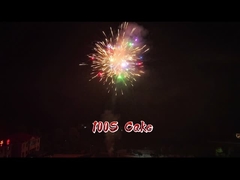 الألعاب النارية بالجملة من المصنع 2025 الصينية في الهواء الطلق 100 طلقة ألعاب نارية ورقية كعكة للمهرجان