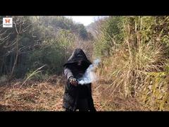 الصينية السلك سحب ثنائي الدخان لون شعاع قوس قزح الدخان الألعاب النارية الصين في النهار قنابل الدخان