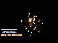 الصينية ليوآن الماندرين رأس السنة الجديدة بطارية ألعاب نارية كبيرة 0.8 بوصة 1200 طلقة ألعاب نارية ضخمة قياسية