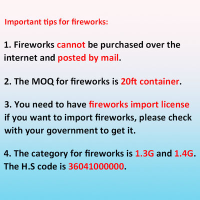 Chinese Hunan Factory Wholesale 48 Shots Long Time Cake Fireworks Cake Pyrotechnics 1.4g Outdoor Fireworks