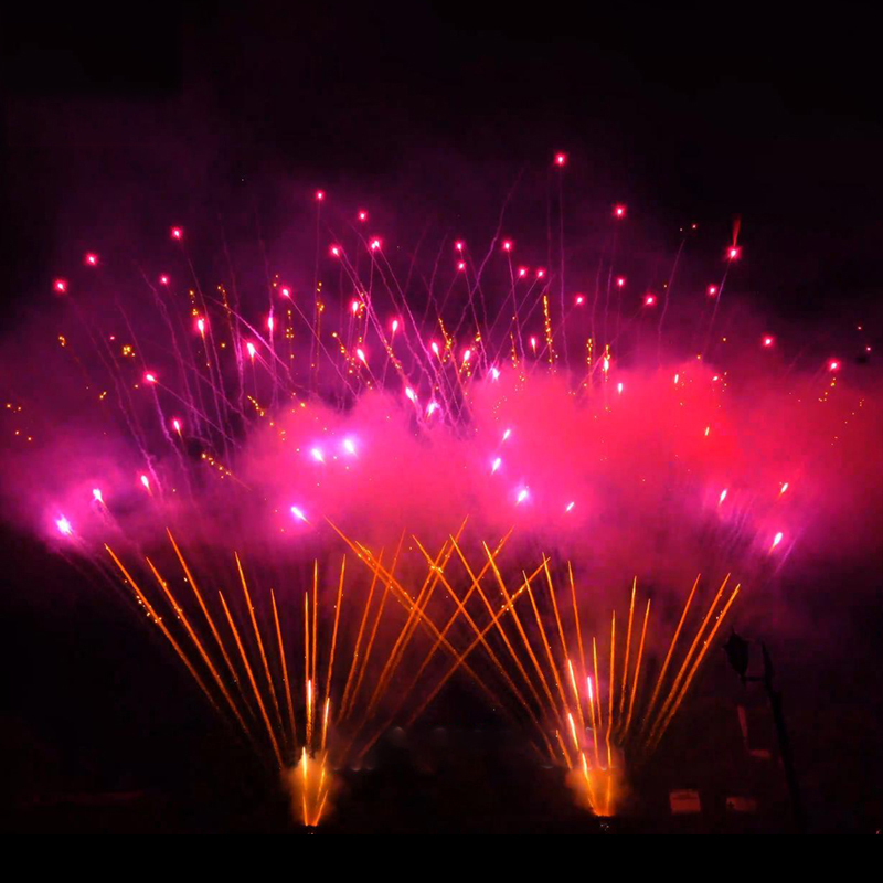 Chinese Mandarin Fireworks Outdoor 1.3g Pyrotechnics 0.8'' 300 Shots Biggest Fireworks Professional Display Fireworks Cake