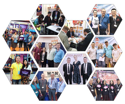 188 Shots Customized Cake Fireworks for Environment-Friendly Celebrations