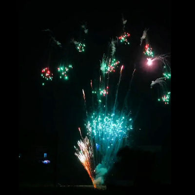 ألعاب النارية الصينية في الهواء الطلق الكعكة متعددة الألوان المستهلكات الألعاب النارية