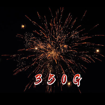 تحية الألعاب النارية 350G 25 شوت كعكة الألعاب النارية 2024 من مصنع ليويانغ الصيني الجملة