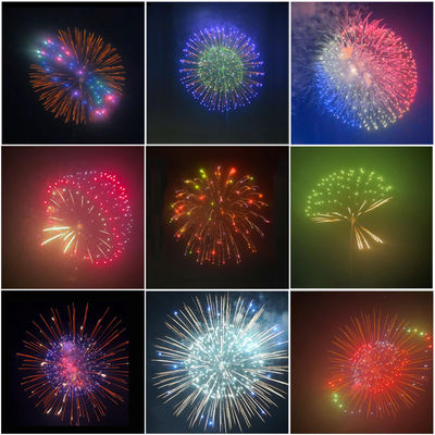 Chinese Factory 1.3g Un0335 Pyrotechnics 3'' Inch Professional Display Fireworks Shell Pyrotechnics Outdoor