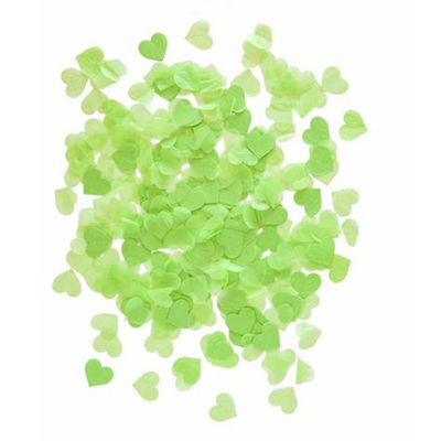 Handheld Colorful Heart Party Paper Confetti For Festival / New Year