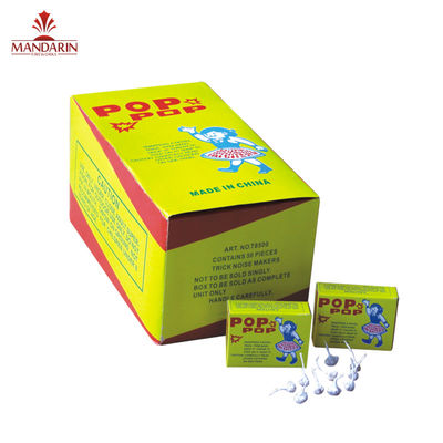 لعبة Happy Boom Firecracker Safety Bird Egg Silver Cracker Toy Pop Pops Snappers Fireworks
