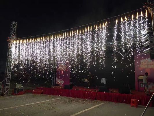 Silver / Gold Colorful Wedding Festival Fountain Fireworks 0.029 CBM