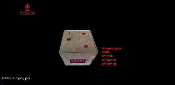 1.4G UN006 كعكة المستهلك الألعاب النارية Pyro 200 جرام لعيد الميلاد